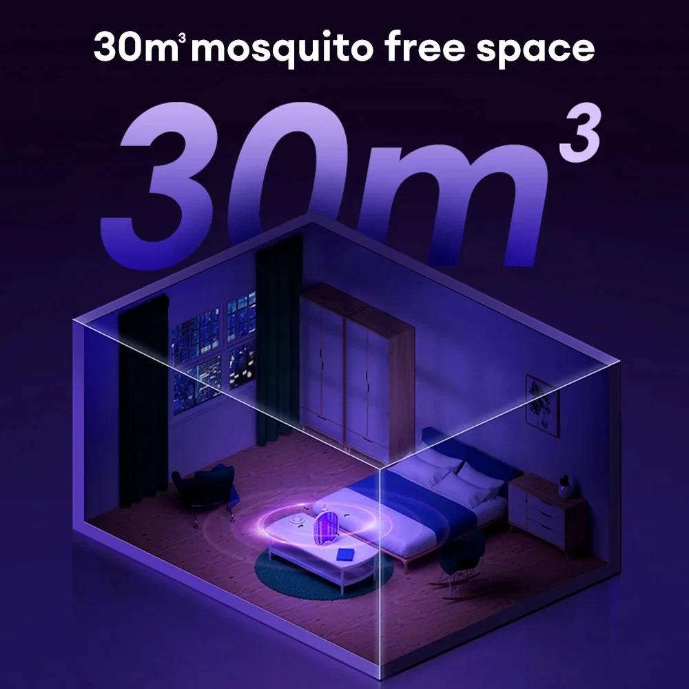 Pieghevole Elettrico Mosquito Killer Fly Swatter Trappola USB Ricaricabile Zanzara Racchetta Insetto Killer con Luce UV Bug Zapper 3000V