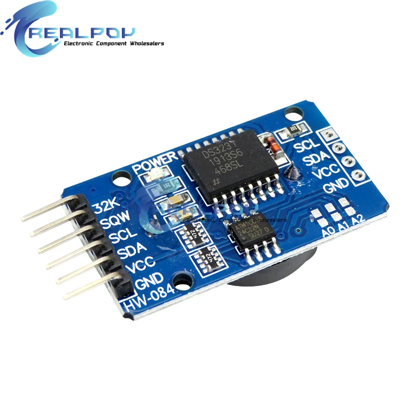 Módulo de memoria de reloj en tiempo Real, dispositivo de precisión IIC RTC, DS3231, AT24C32, RTC, DS3231SN/M, para Arduino raspberry pi, KIT DIY