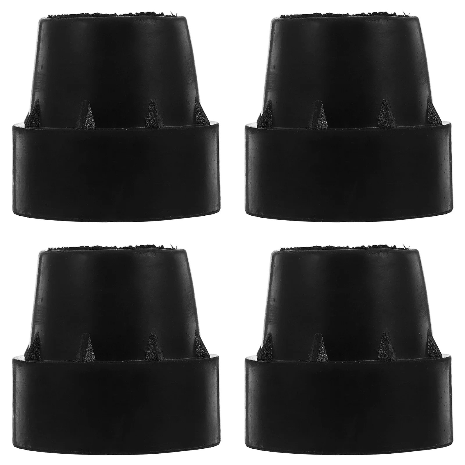 4pcs Trampoline Leg Caps High-Strength Worn Parts Rubber Replacing Trampoline Foot Pads Enhancing Stability Trampoline Foot Pads