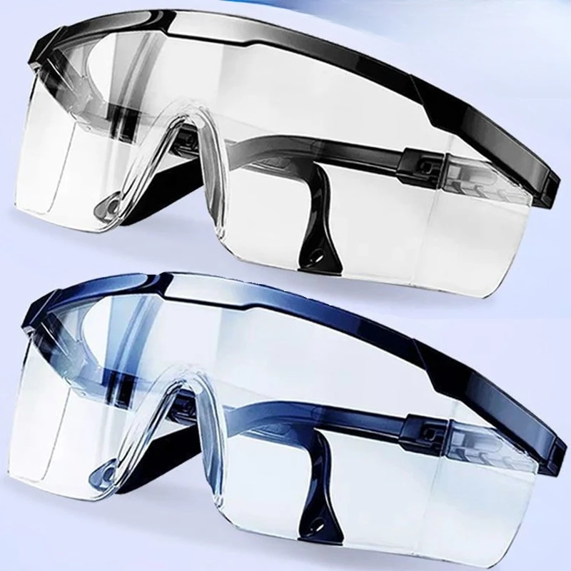 12 stücke Anti-Splash Arbeit Schutzbrille Augenschutz Labor Brille Schutzhülle Industrielle Wind Staub Proof Brille Radfahren Glasse