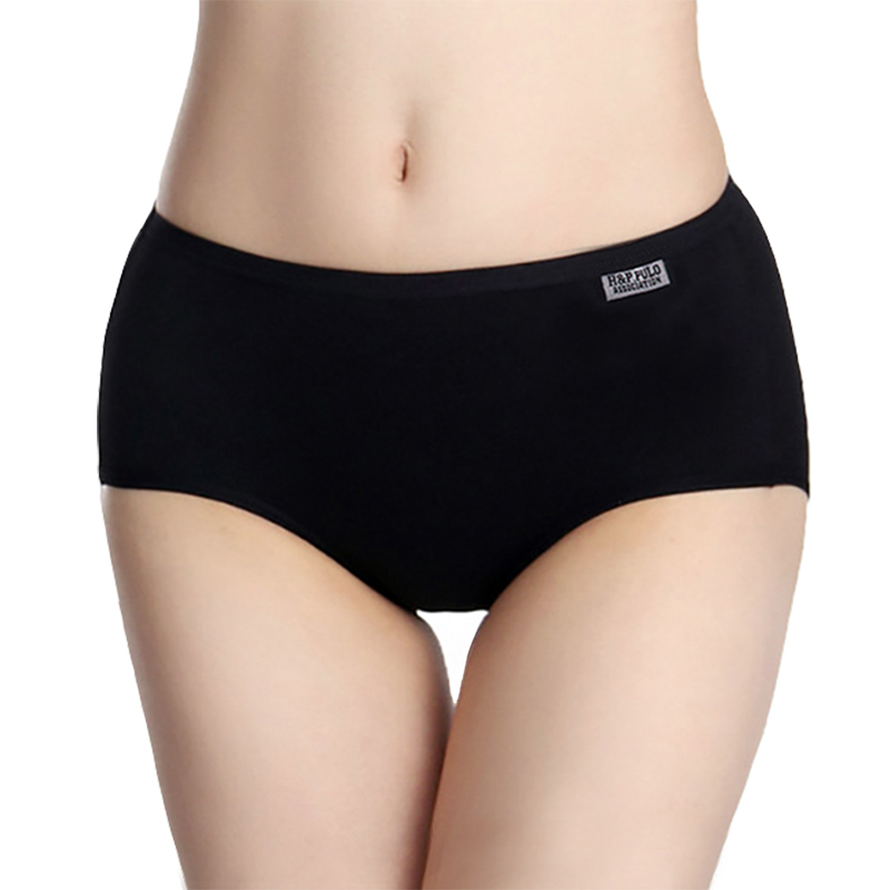 3 Teile/los frauen Höschen Baumwolle Unterwäsche Plus Größe Weiche Slip Mädchen Einfarbig Sexy Wäsche Weibliche Shorts Unterhose M-4XL