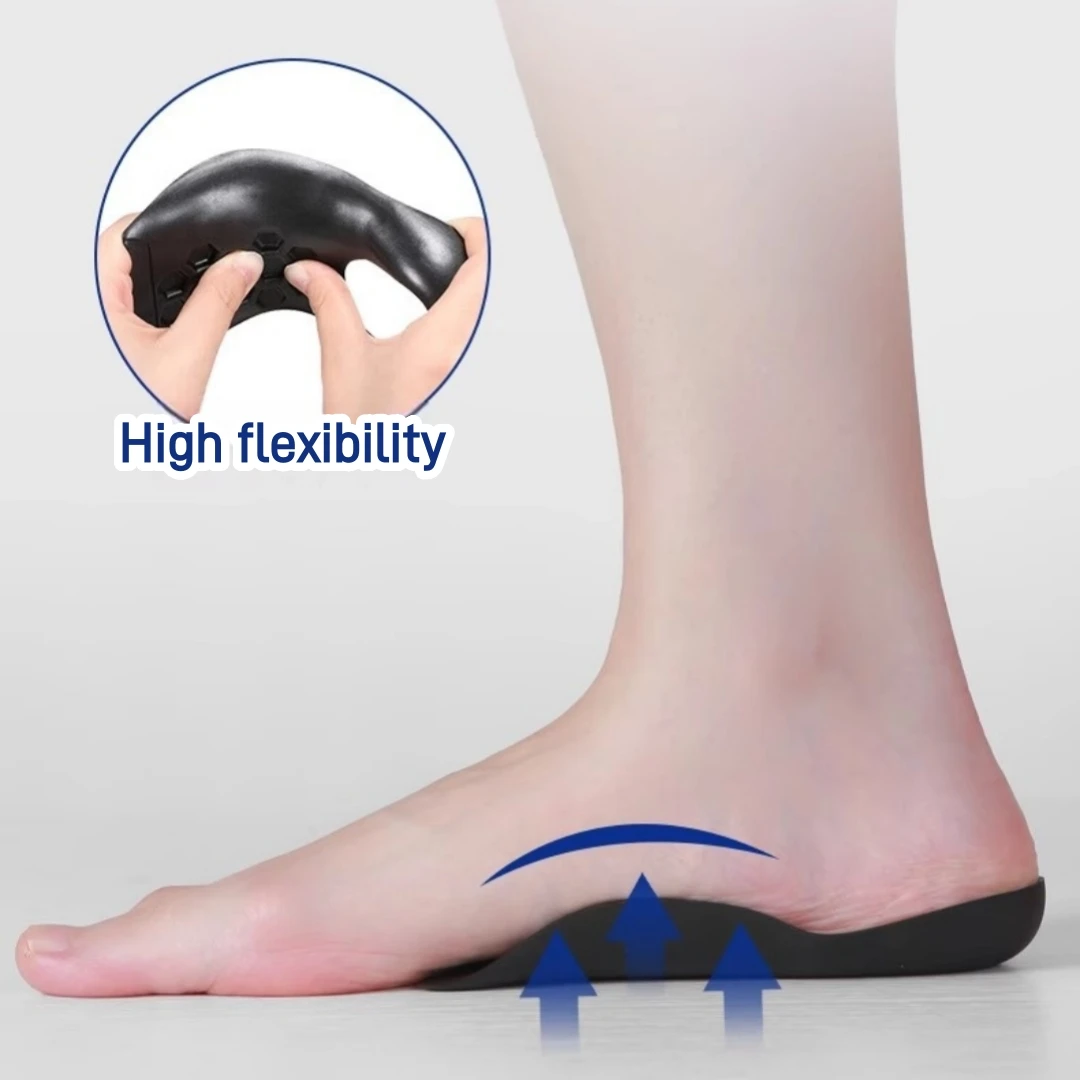 1 par de almohadillas de soporte plantar/almohadilla auxiliar de soporte para arco, absorción de golpes y amortiguación, ajuste cómodo y cómodo, se puede usar con ingenio