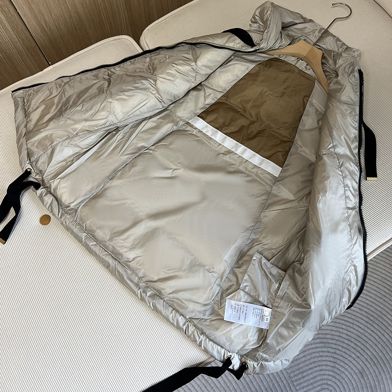 Schinteon femmes 90% duvet de canard blanc gilet avec capuche décontracté sans manches veste Simple couleur unie mode automne hiver haut 2025