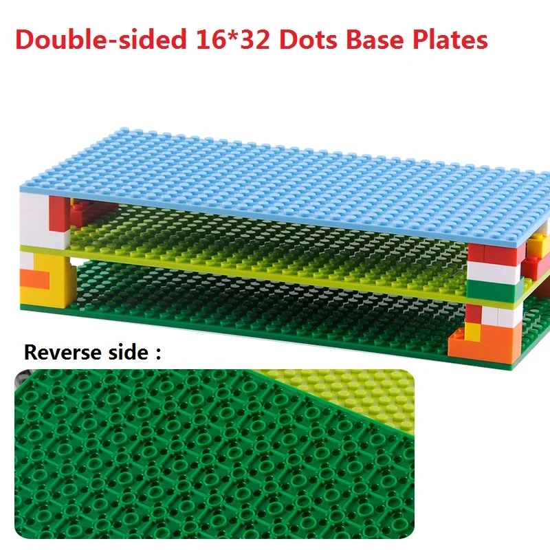 Bouwstenen Grondplaat 32*32 16x32 Dots Dubbelzijdig Bodemplaat Klassieke Bricks DIY Klassieke Baksteen Accessoires speelgoed voor Kinderen