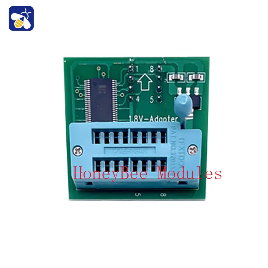 CH341B Adattatore programmatore + adattatore SOIC8 + clip SOP8 con cavo + adattatore 1,8 V EEPROM Flash BIOS Elettronica USB