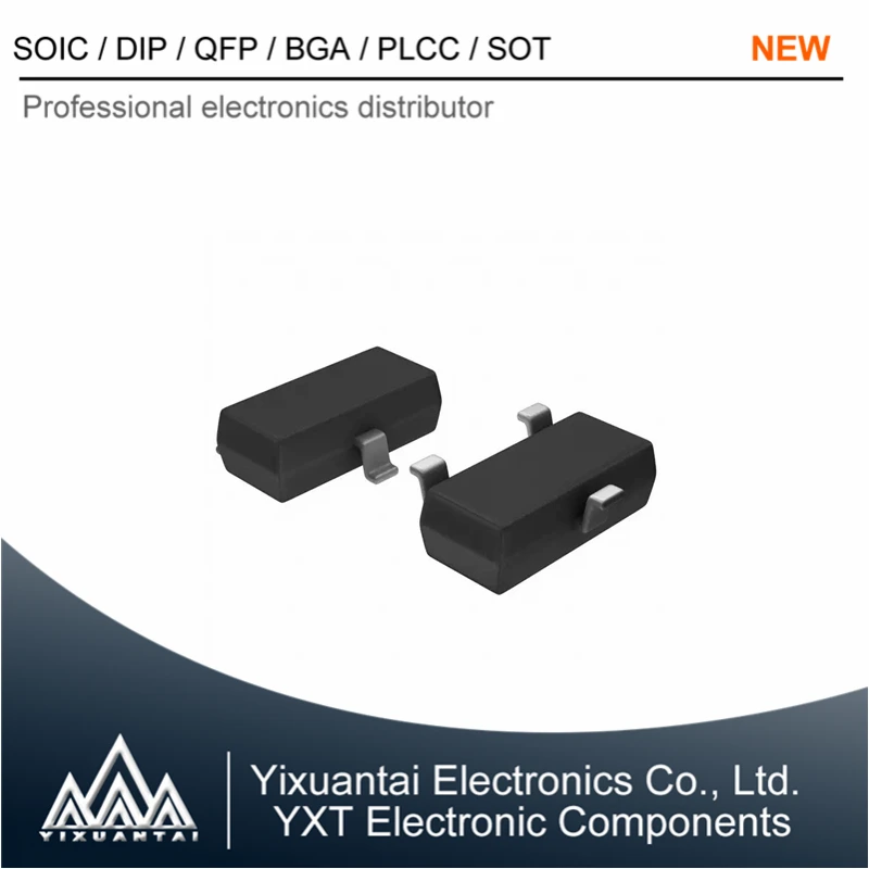 100pcs/Lot  MMBT2222ALT1G SMMBT2222ALT1G FMMT2222A MMBT2222A MMBT2222 Marking  1P【TRANS NPN 40V 600MA SOT23-3】new