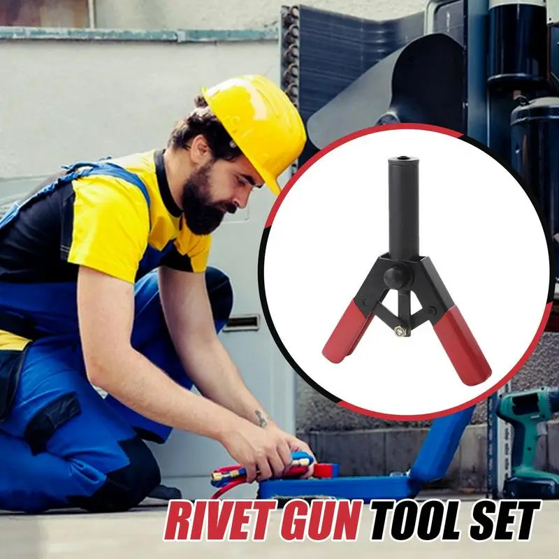 มือRivetเครื่องมือHeavy Duty Riveter 40 ชิ้นไนลอนRivetsคู่มือโลดโผนเครื่องมือRiveterเครื่องมือRivet Nutเครื่องมือRivet