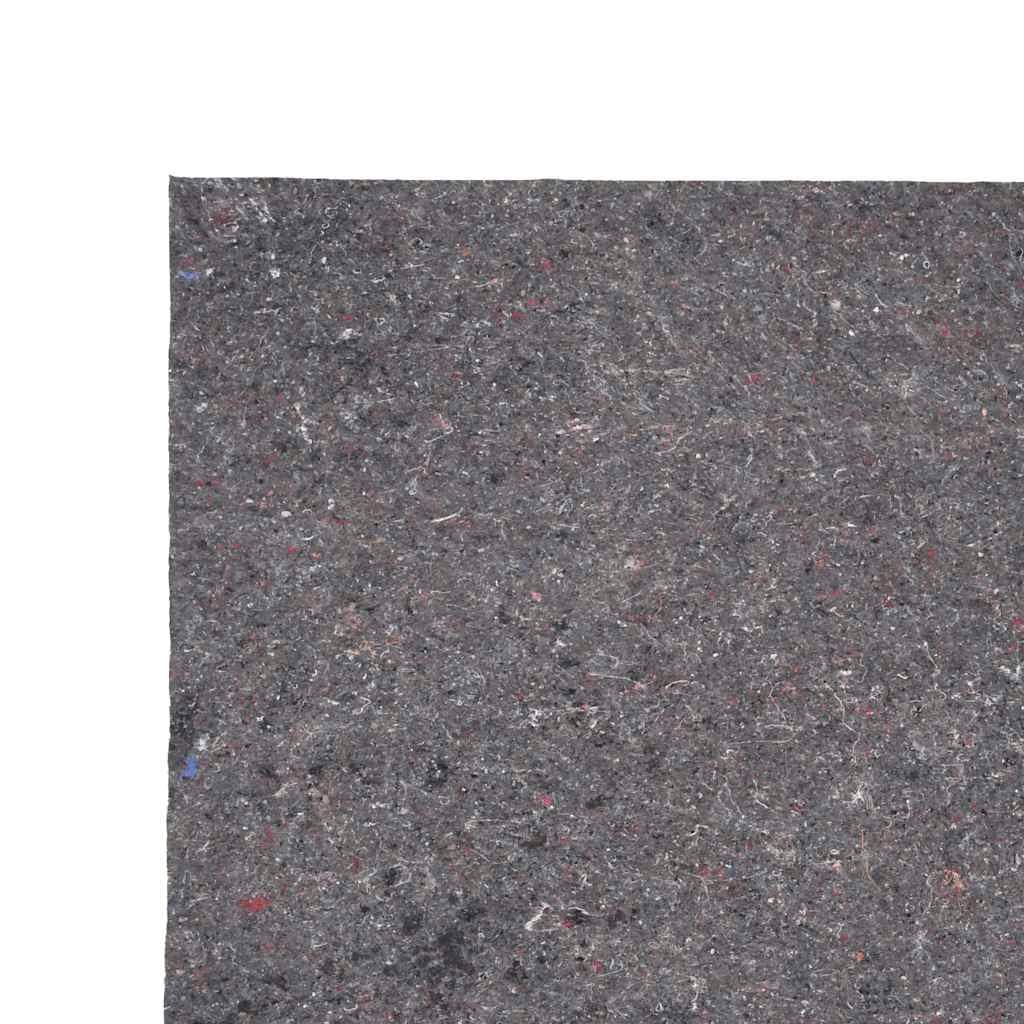 Non-Slip Grey Painter Fleece 515cm - Heavyweight 280g/m² for Secure Floor Protection