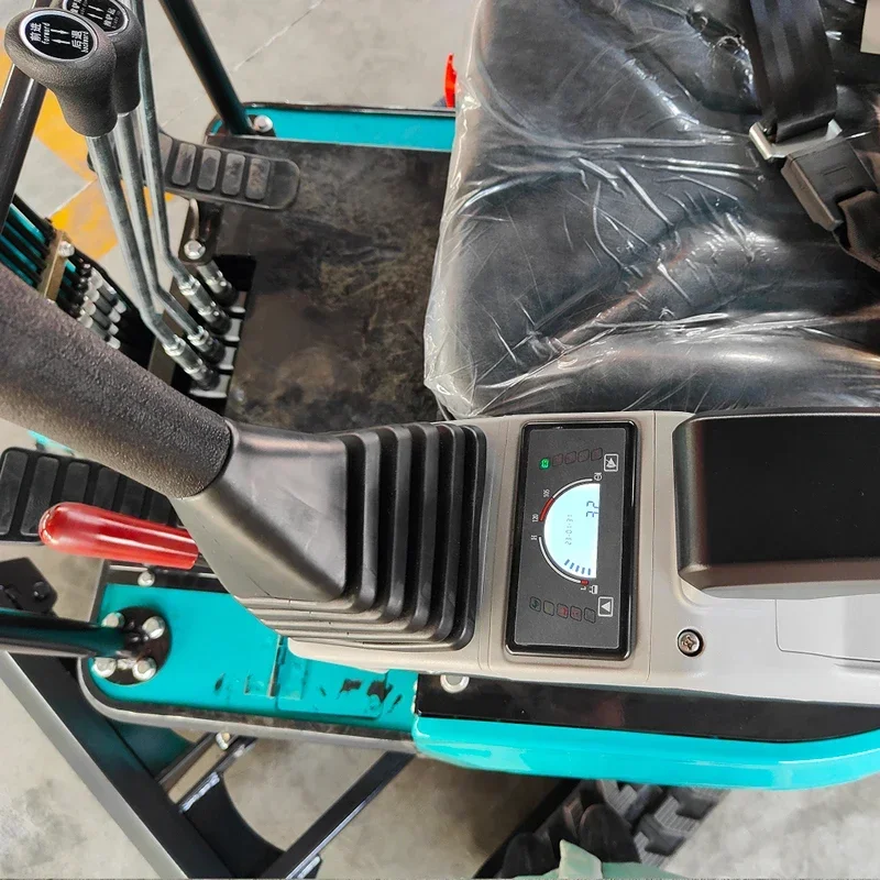 Miniexcavadora de 2 toneladas de alto estándar personalizada, excavadora pequeña con motor central y componentes, tipo excavadora sobre orugas