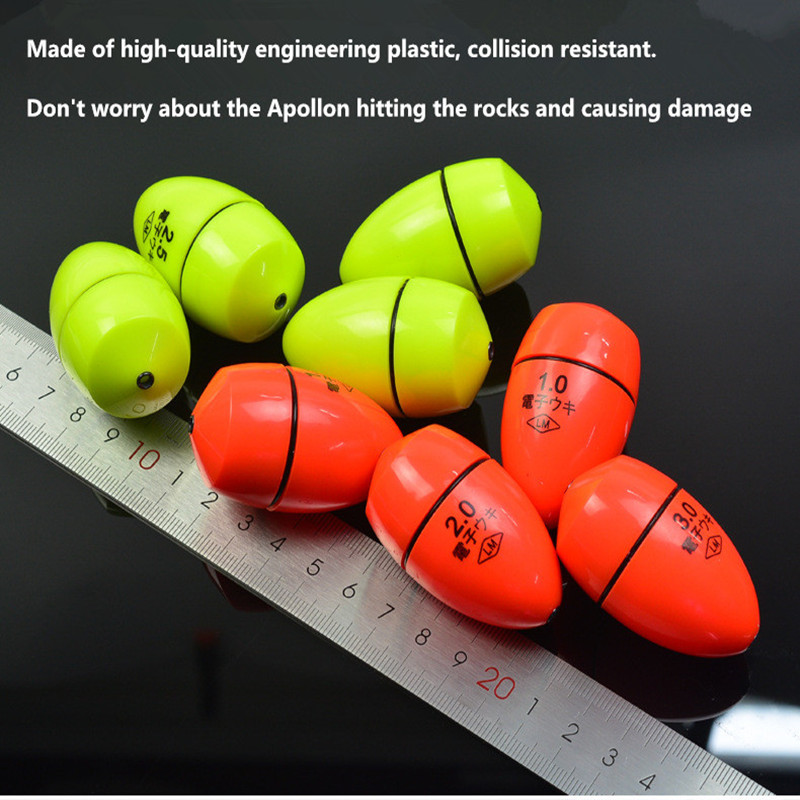 Electronic Floating Wave Rock Fishing with Night Light Float Electronic Night Light Float Fishing Accessories Fishing Gear