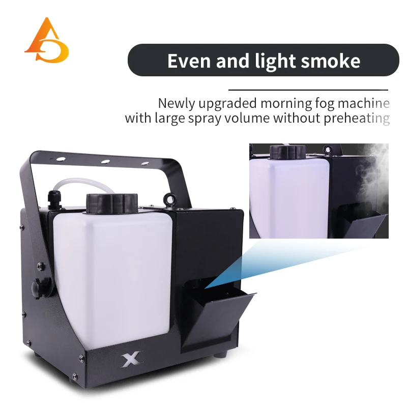 DMX 500W Smoke Machine Waterbase Hazer Stage Effect For Dj Disco Show Events Party Wedding Remote DMX Fazer Fog Equippment
