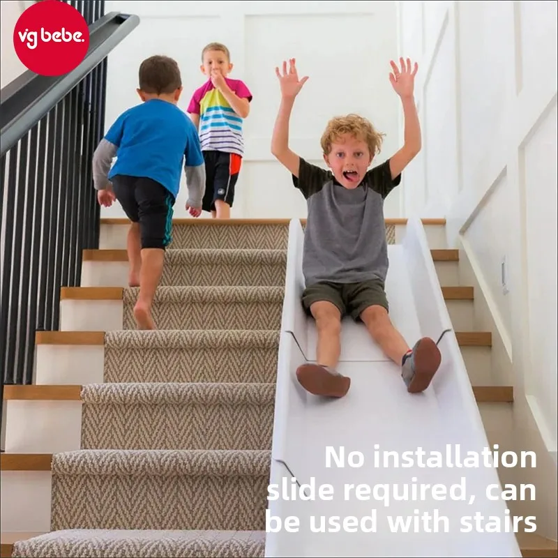Corridor Slide Indoor Children's Household Staircase Slide, Free Installation Safety Slide, Household Bed Edge