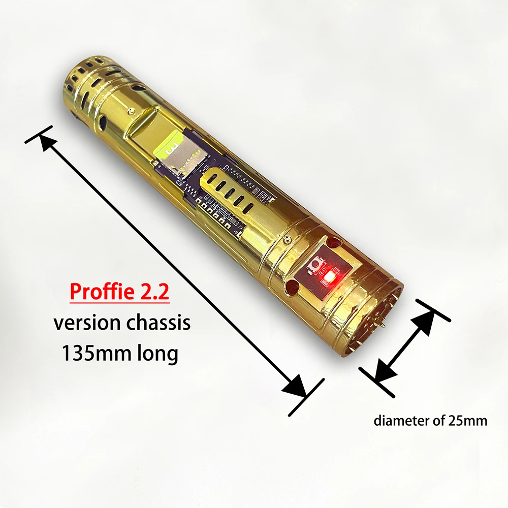 PUNKSABER sabre Laser Proffie puce Soundboard Kit NeoPixel Core tout lisse Swing Force électronique Blaster sabre Laser accessoires