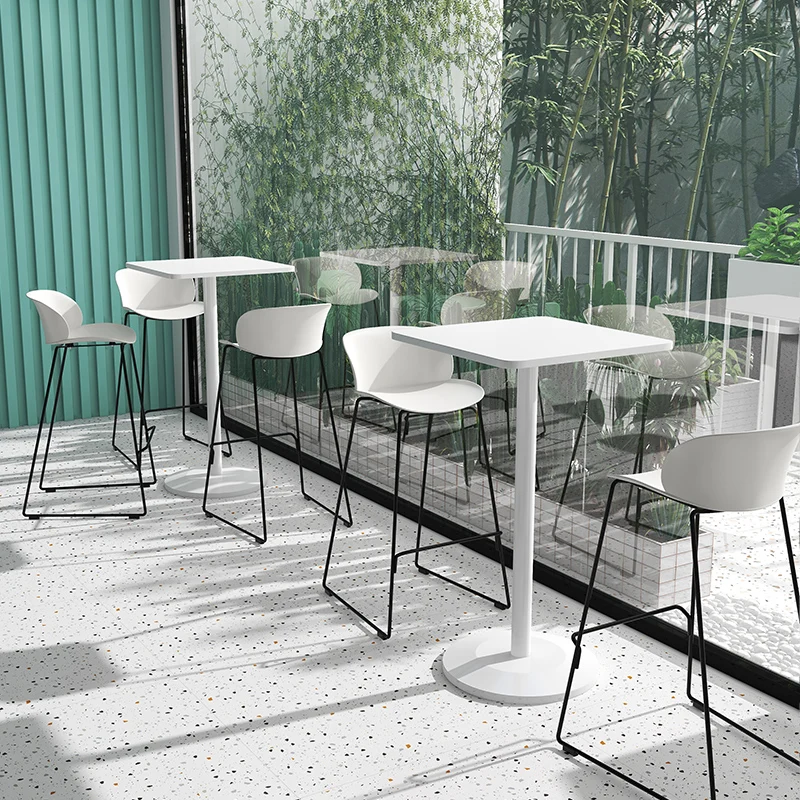 Minimalist Lounge Bar Chairs Reception Counter Italian Relaxing Bar Chairs Unique Backrest Taburetes Altos De Cocina Furniture