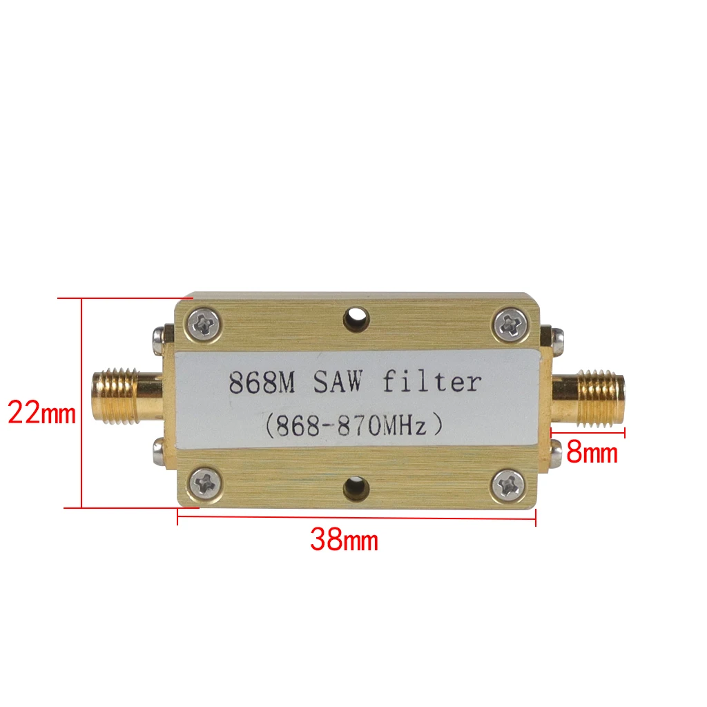 868MHz/915MHz bandpass SAW filter สําหรับรีโมทคอนโทรลสําหรับ IoT RFID เครื่องขยายเสียงวิทยุ Mudule สําหรับ Helium Mining Filter
