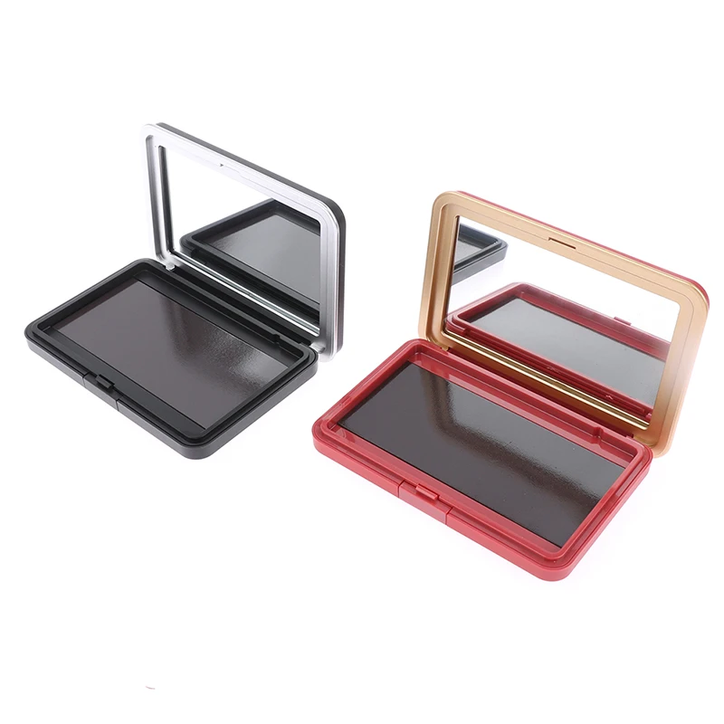 Lấp Lánh Trang Điểm Đựng Hộp Gương 1 Cái Mờ Đen Trống Từ Mỹ Phẩm Bảng Phấn Mắt Blusher Tự Làm Hộp Đựng Đồ Trang Điểm