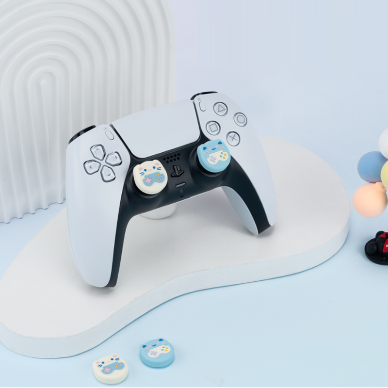 New Silicone Thumb Stick Grip Cap Soft Cover For Nintendo Switch Oled NS Lite For Sony PS5 PS4 Pro PS3 Xbox One/360 Series X/S