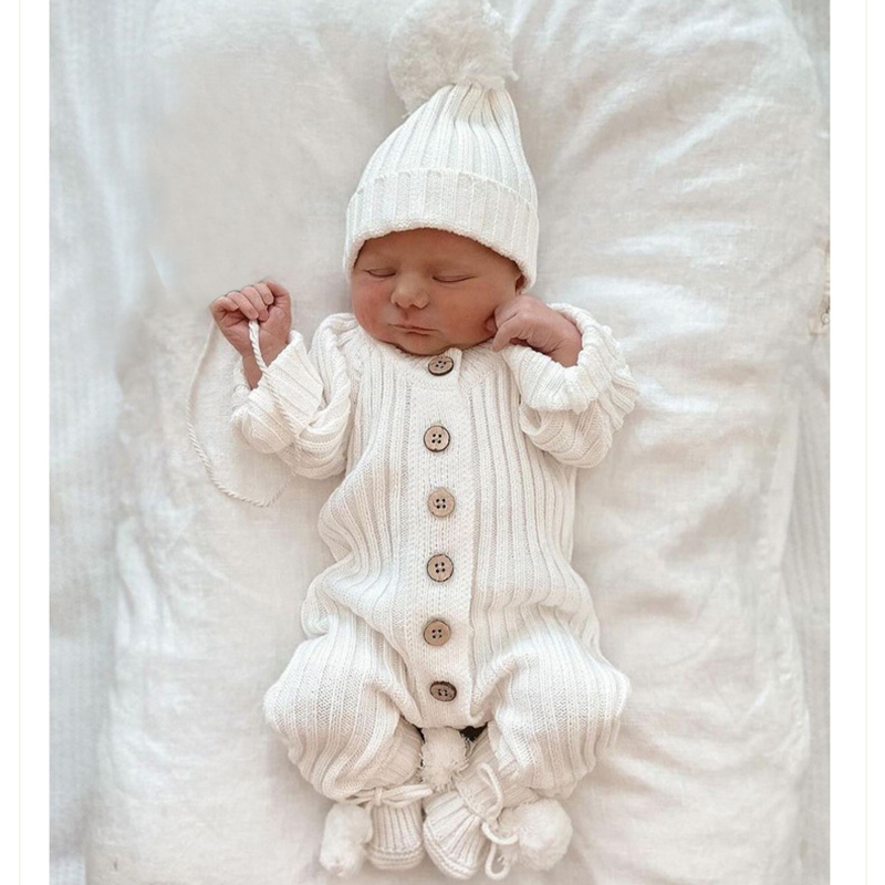 Ropa para niños de 0 a 24 meses, traje de escalada de estilo coreano, pelele tejido para bebés y niñas, mono infantil para bebés 2024