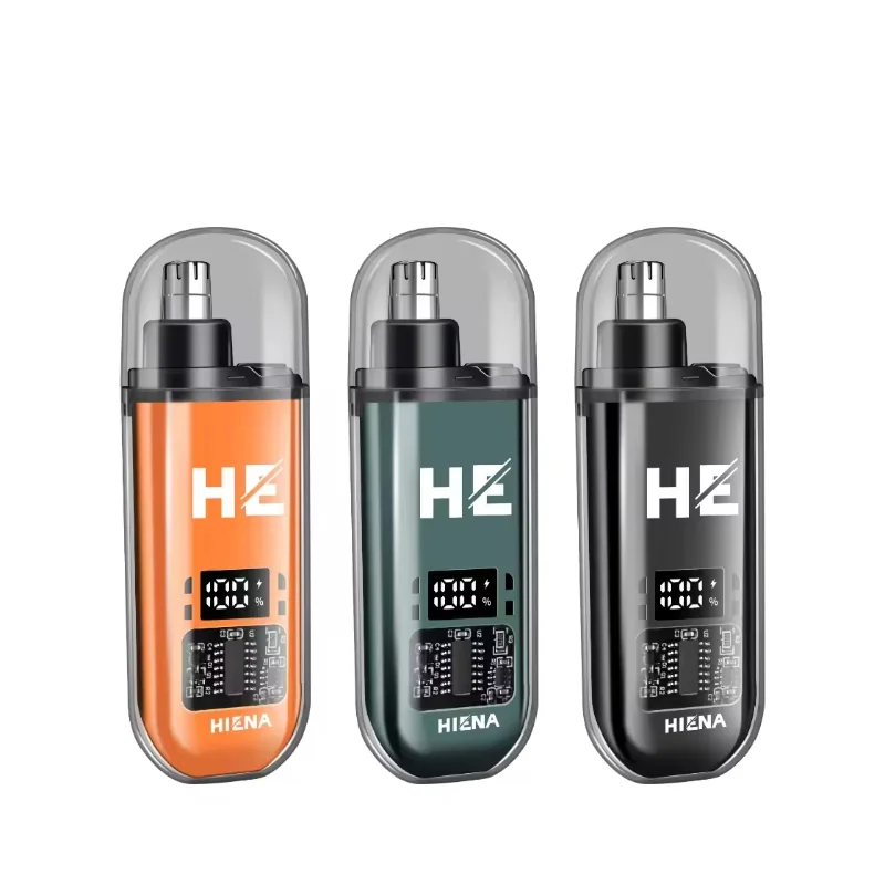 Xiaomi MIJIA ポータブル電気鼻毛トリマーミニポケット鼻耳毛眉毛トリマーメンズ充電式無痛バリカン