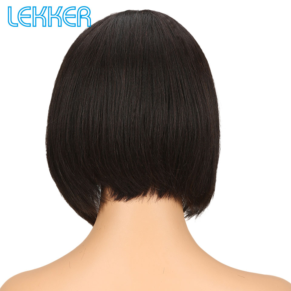 Женский парик из 100% натуральных волос, без клея