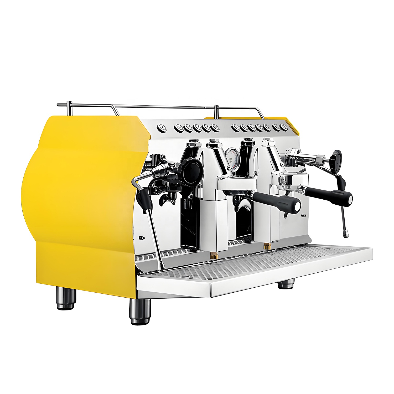 ST Professional Customized 11L Dual Boiler Commercial 2 Group Pre-infusion Coffe Cafe Espresso Machine Ekspres do kawy