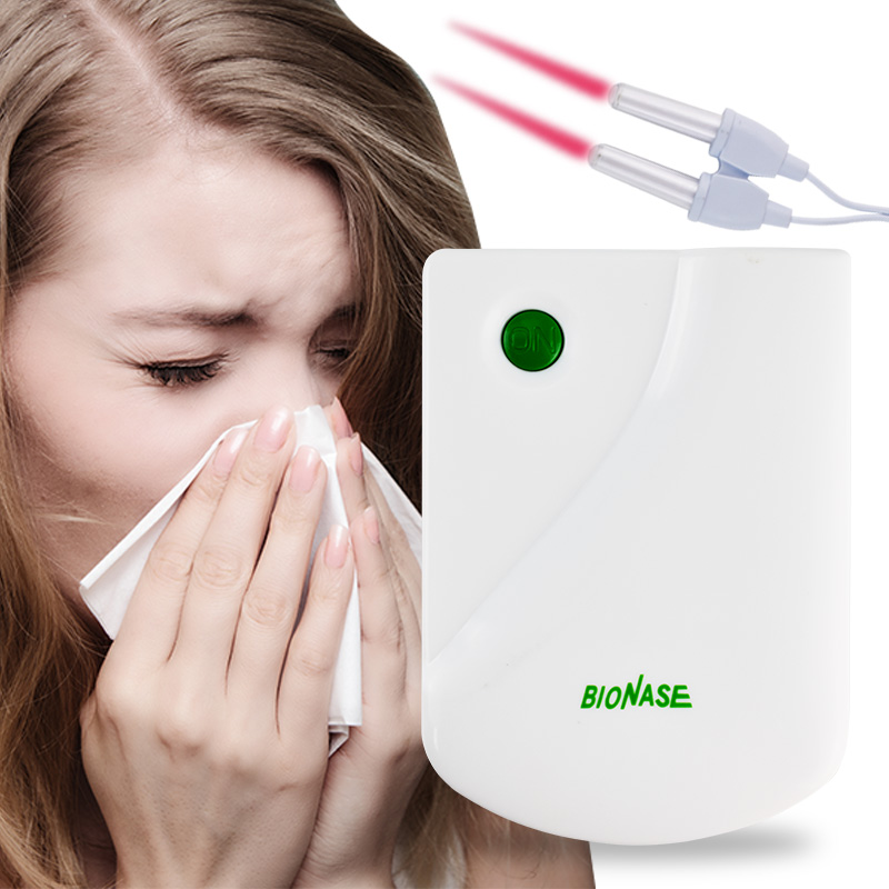 Neus Rhinitis Sinusitis Cure BioNase Laser Therapie Hooikoorts Lage Frequentie Puls Neus Massage Loopneusbehandeling Machine