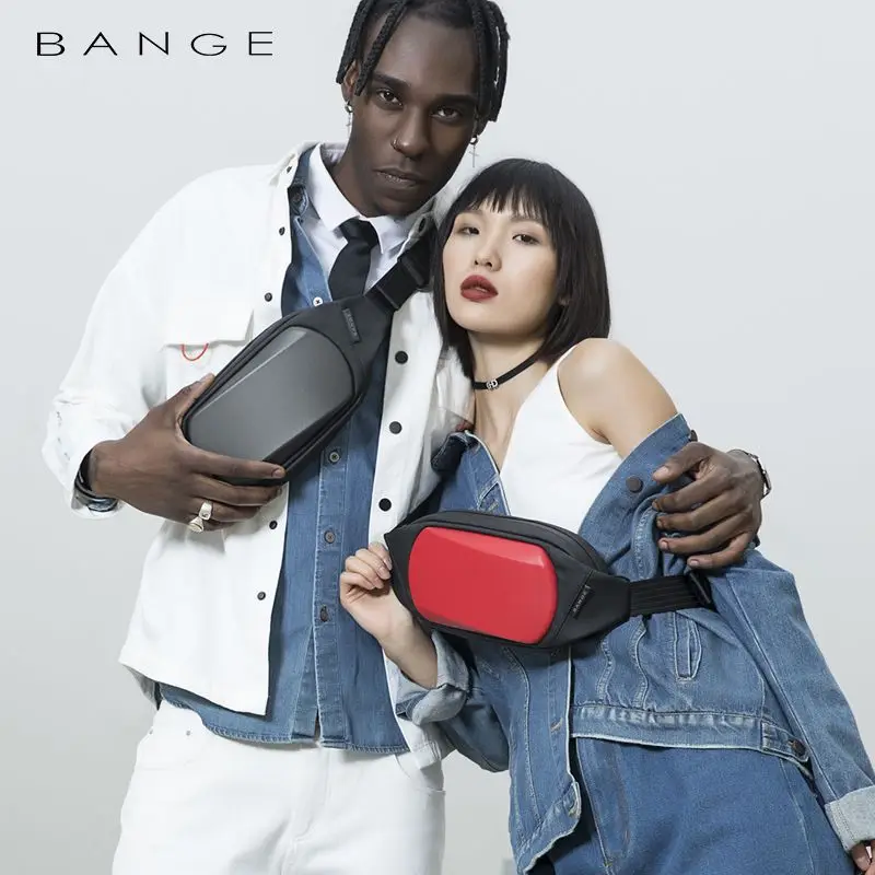 Bange-多機能クロスボディショルダーバッグ,軽量,盗難防止,防滴,防水