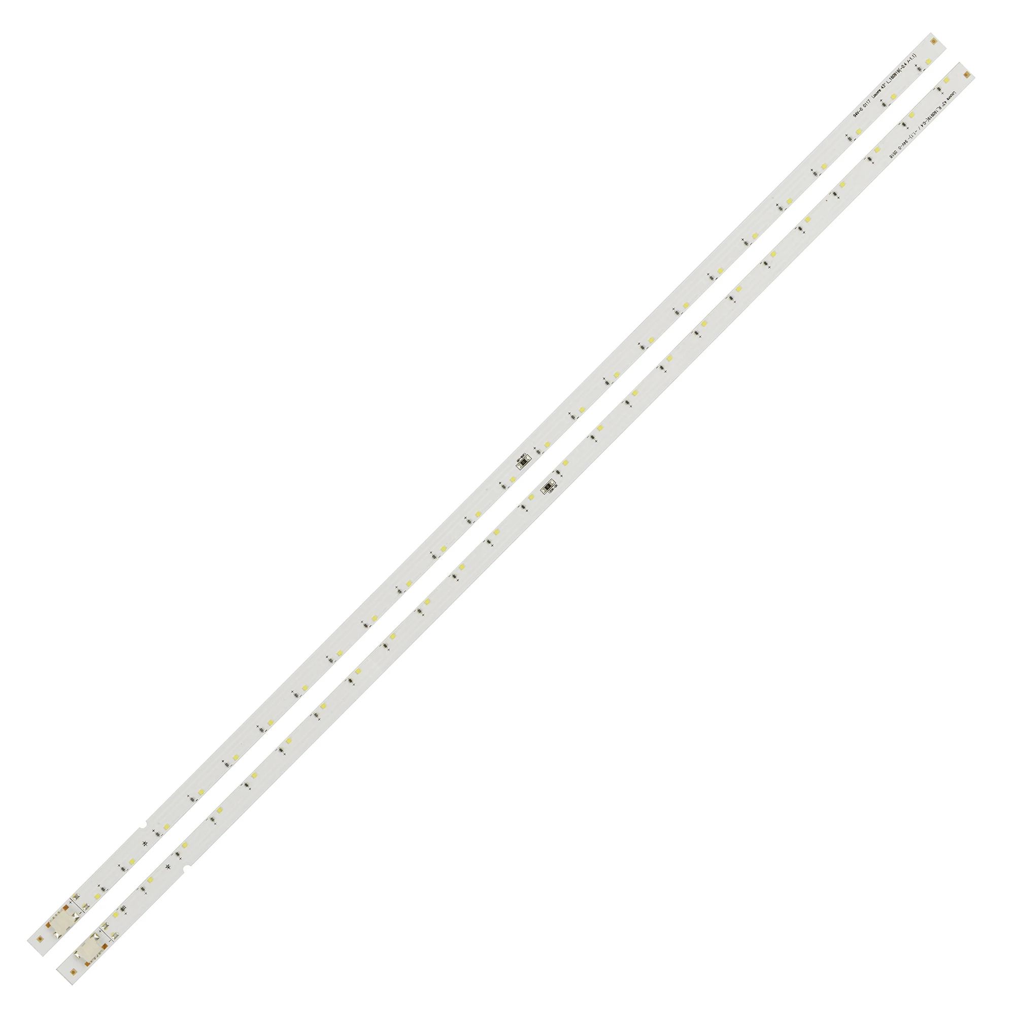 2 unid/set tira de LED para Samsung UN43K5300 UN43K5100 BN96-39723A 39722A UA43K5100 UA43K5300 UE43K5102 UE43K5103 V6LF_430SFA/B_LED25