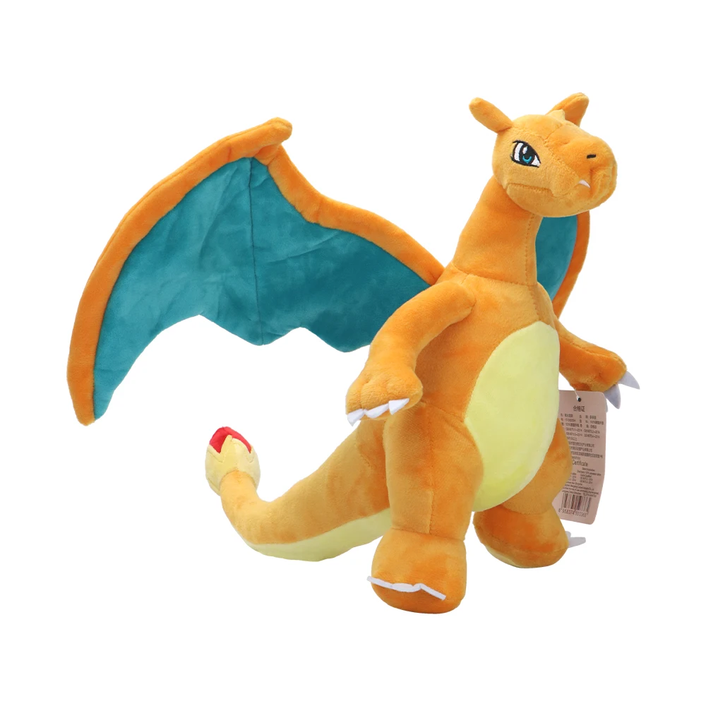 เงา Charizard ตุ๊กตาของเล่นตุ๊กตาสัตว์,เกมสําหรับสะสมการ์ตูน Plushies สําหรับของขวัญน่ารักการ์ตูน 12 นิ้ว