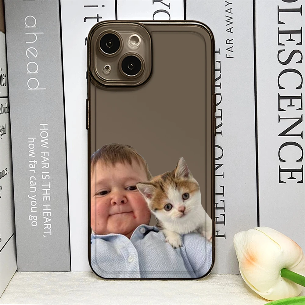 Casing Ponsel Babita Hasbulla Lucu untuk IPhone 11 12 13 14 15 16 Pro Max Mini SE2 XSMAX X 7 8Plus Fundas Sampul Ponsel Lembut Silikon