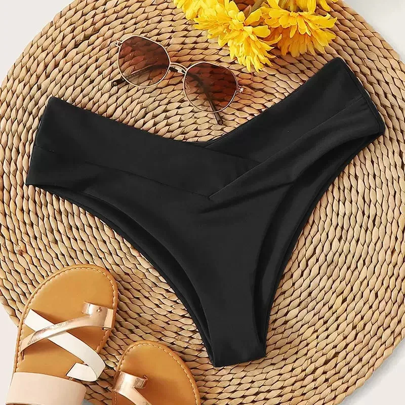Maillot de bain femmes slips bas de Bikini maillots de bain bas classiques Biquini maillot de bain court effronté string V maillot de bain maillot de bain brésilien
