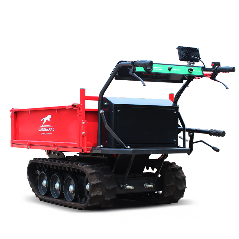 Mini dumper elétrico agrícola de jardim chinês, dumper hidráulico de 1 tonelada personalizado para venda