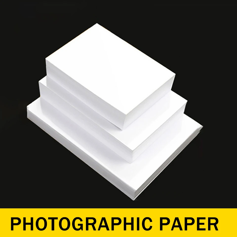 Fniiva 100 pièces 3R/5R papier Photo brillant 230g haute brillance séchage rapide pour Canon Epson HP imprimante à jet d'encre de haute qualité