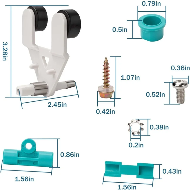 B49C Pool Cleaner Accessories AXV621DAT For Hayward Pool Cleaners Portable Multi-Purpose Kit
