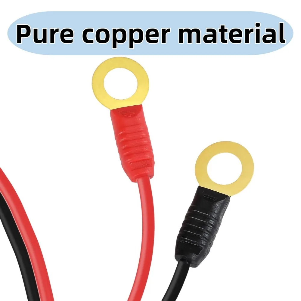 2 упаковки жгутов проводов для NOCO GC002 X-Connect 6 мм, смарт-аккумуляторы, кабель для зарядного устройства, нежные провода для аккумулятора, кабель для стартера