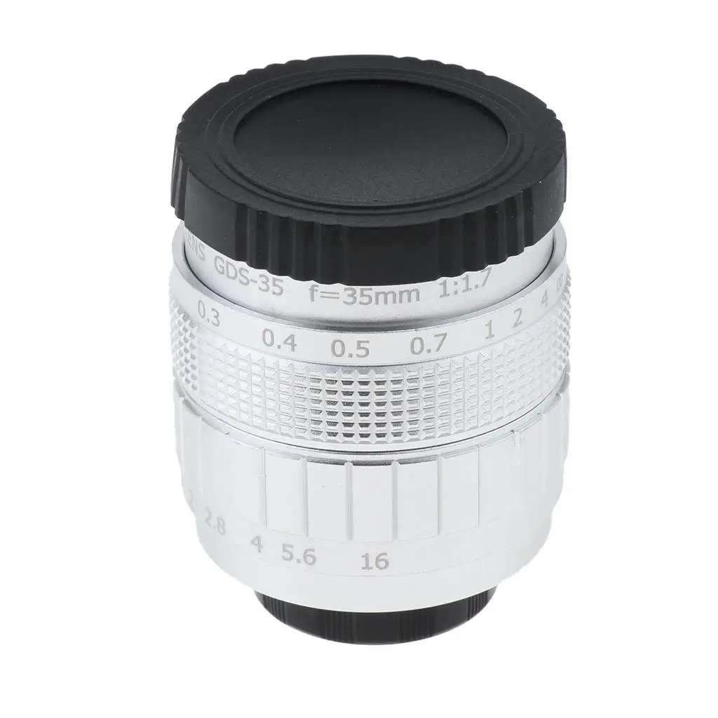 35mm f2.0 Fernsehen manuelle Fokussierung TV-Objektiv für c-Mount spiegellose Kameras-fest