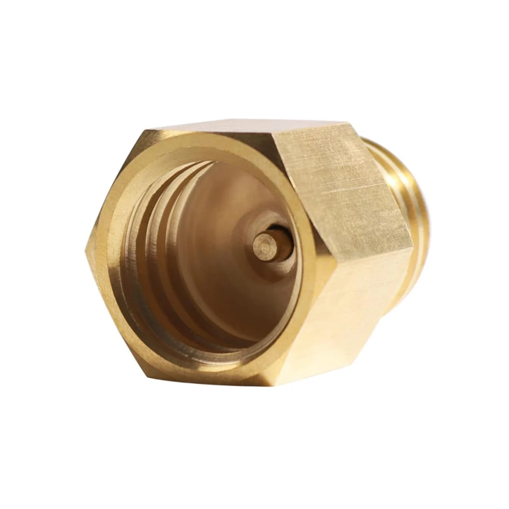 Copper Soda CO2 Conversion Adapter for Sodastream Cylinders Tr21-4 Female to Tr21-3 Male Quooker Cube Tank Output Adapter