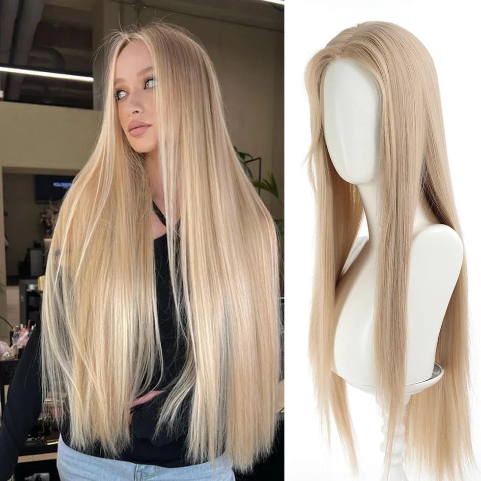 Synthetische Perücke Leinen langes glattes Haar mit Pony langes lockiges Haar Pferdes chwanz verlängerungen schmutzige Zöpfe Halloween Weihnachts geschenke