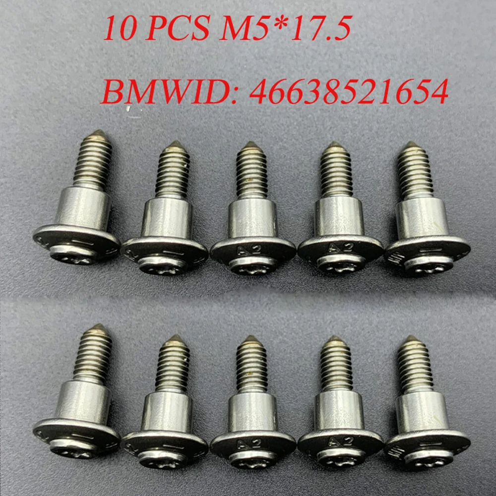 Para BMW motocicleta Shell tornillos de acero inoxidable R1200GS LC ADV R1250GS R1200RT S1000XR RR S1000R R1250 F750GS F850GS F900R 2014-