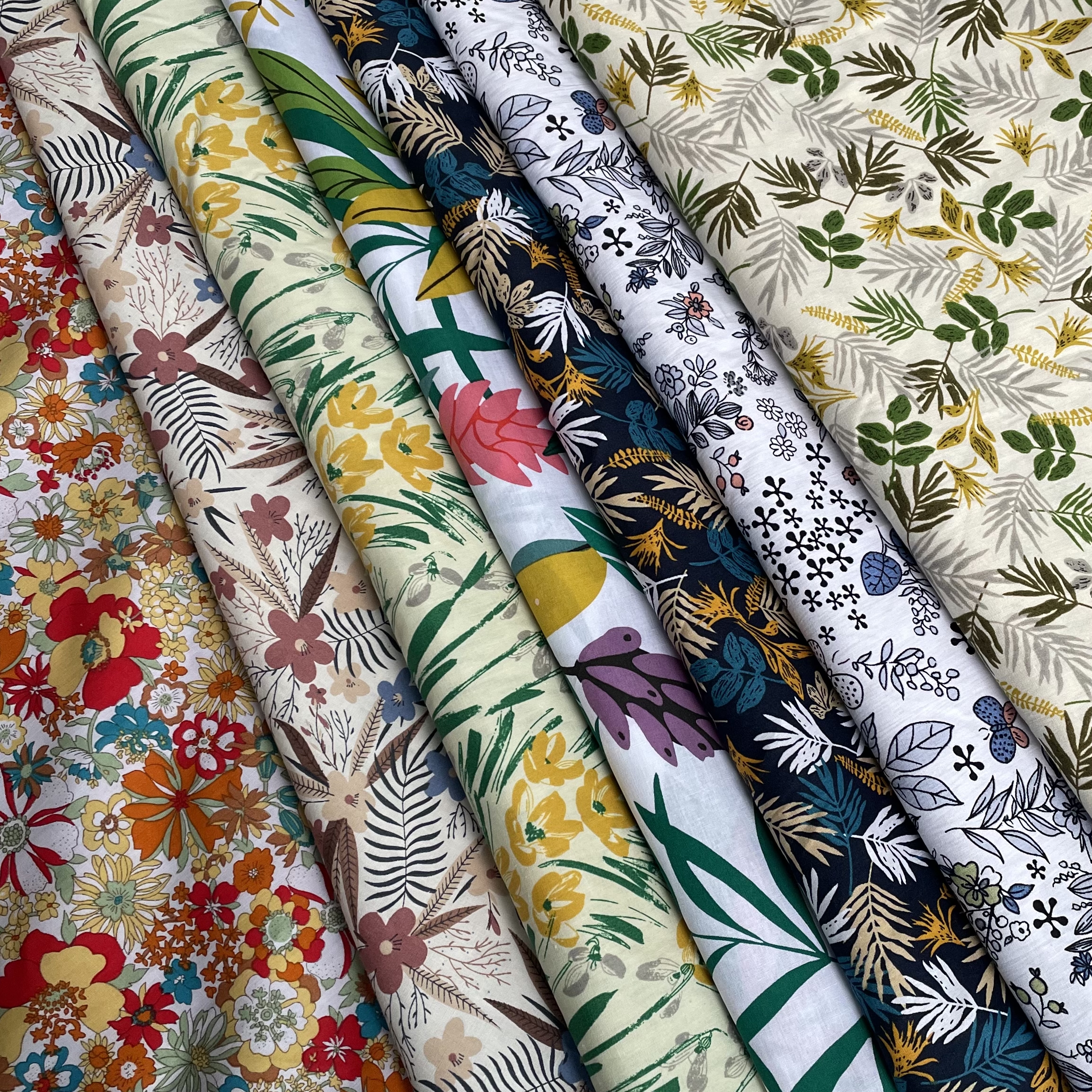 145x50cm prado canção floral 100% algodão 40s como liberdade tecido impressão digital para costurar vestidos de pano saia crianças designer