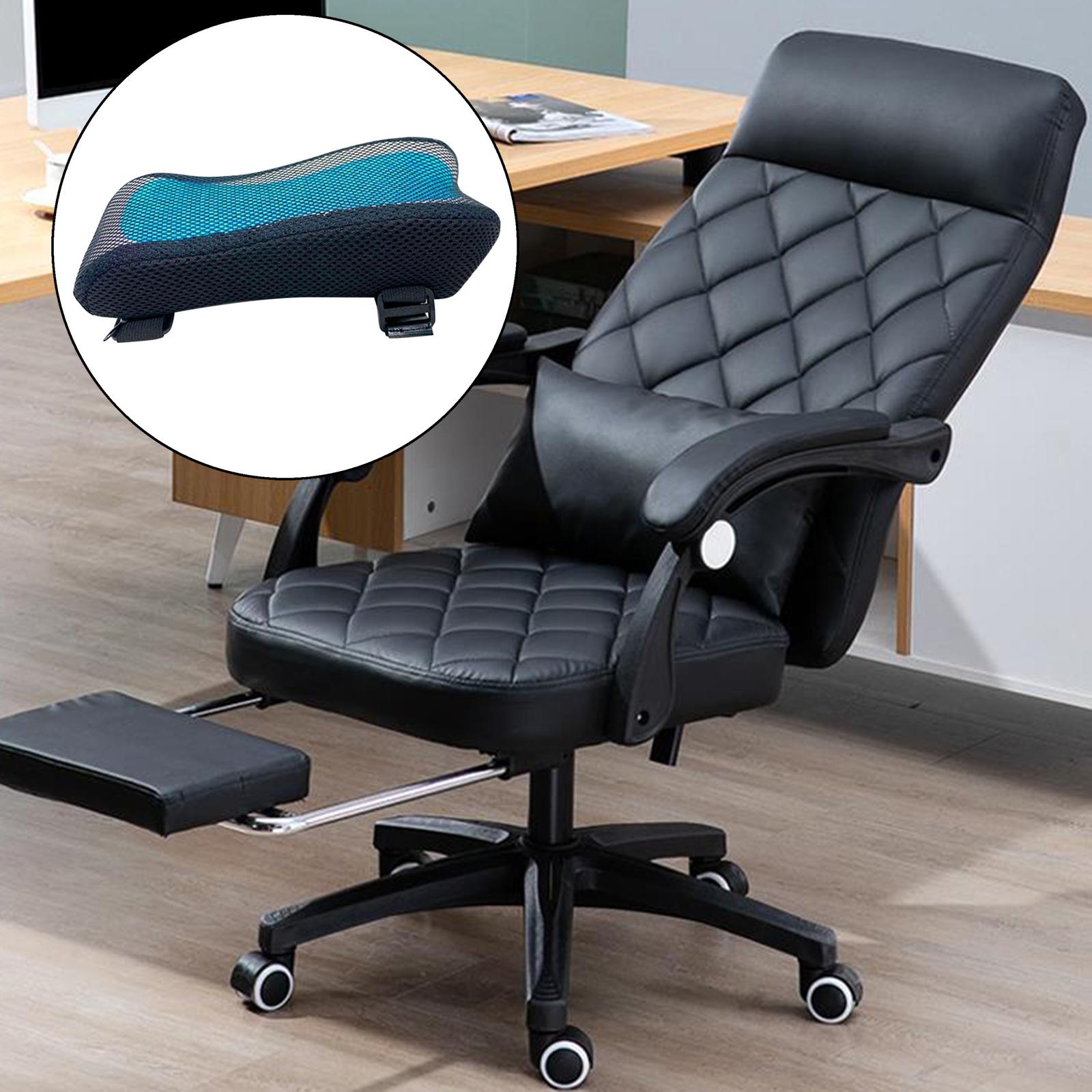 Extra Armrest Cushions Pressure Office Gaming Armrest Pads Polyester Fiber