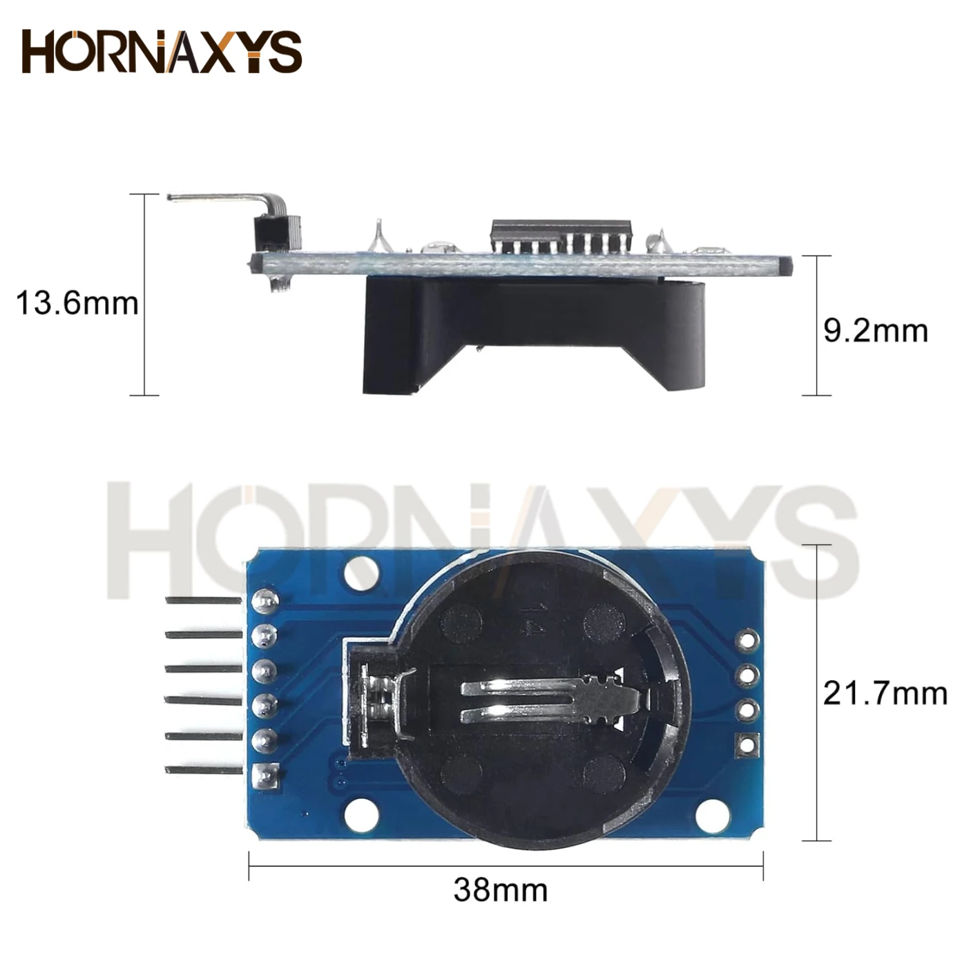 1-10PCS/DS3231 IIC Module Precision Clock Module DS3231SN /DS3231M Memory Real Time 3.3V/5V  For Raspberry Pi