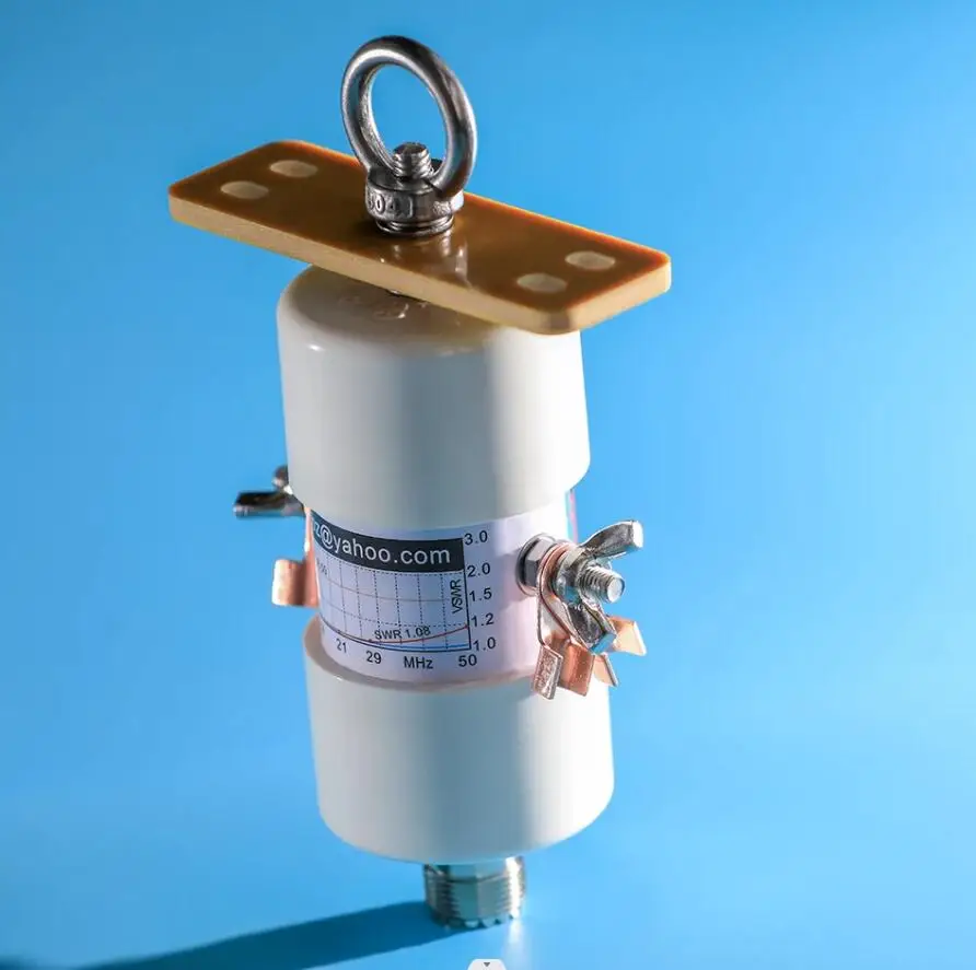 1-50MHz 500Watt HF Balun DIY Antena à prova d'água Balun de tensão 1:1 Balun com conector UHF fêmea (SO-239)