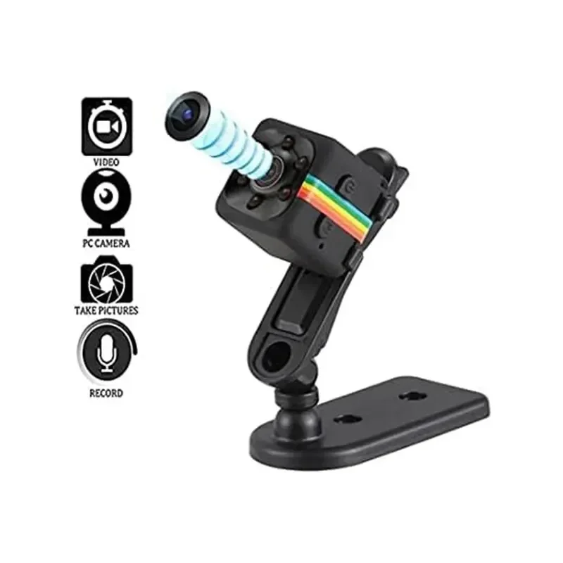 Portable Mini Security Camera for Home Office Indoor Surveillance Baby Monitor Elderly Care Nanny Cam Video Audio Recorder