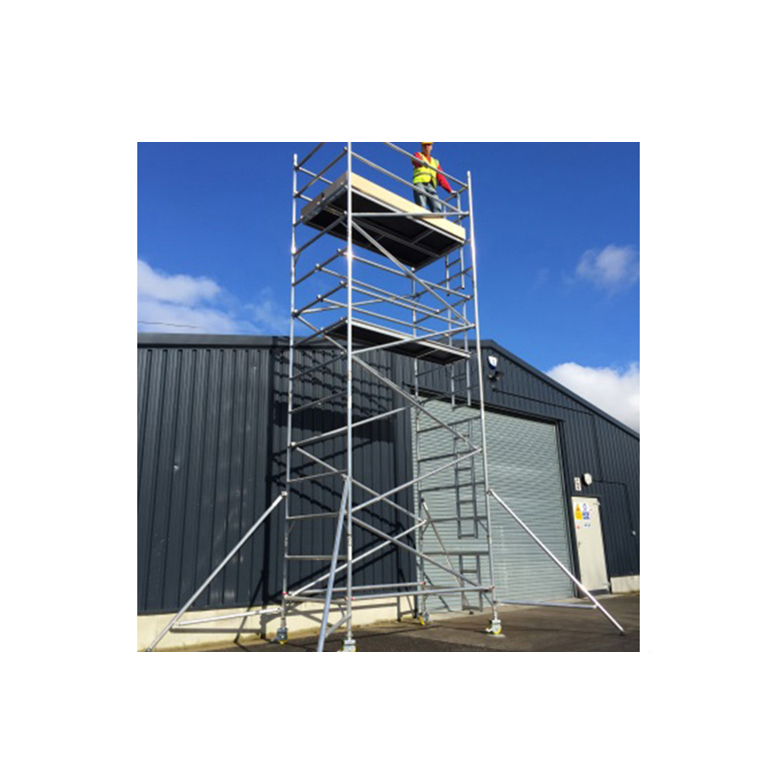 Buiten verwijderbare demontage montage constructie aluminium frame steigers