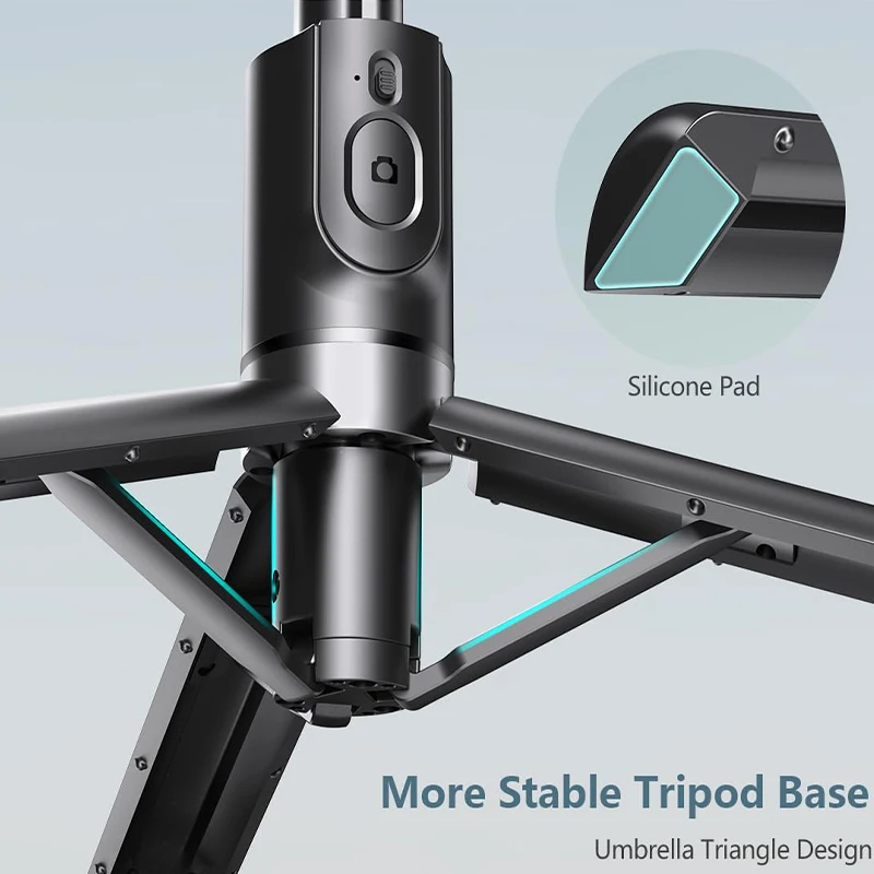 Self Portrait Pole Tripod With Lighting Self Portrait Pole With Wireless Remote Control Portable Mobile Phone Tripod Color Box