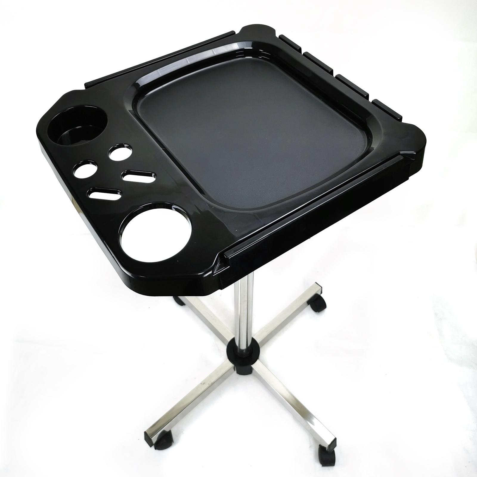 Instrument Beauty Equipment Stand Mobile Salon Spa Rolling Cart Service Trolley Hair Stylist Storage Tray Tattoo Table