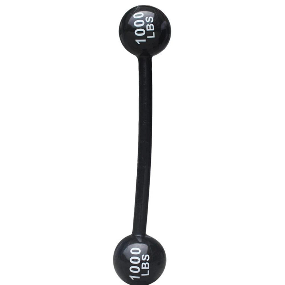 Mancuerna inflable de PVC para niños, mancuerna de simulación deportiva, juguete de fiesta interactivo para padres e hijos