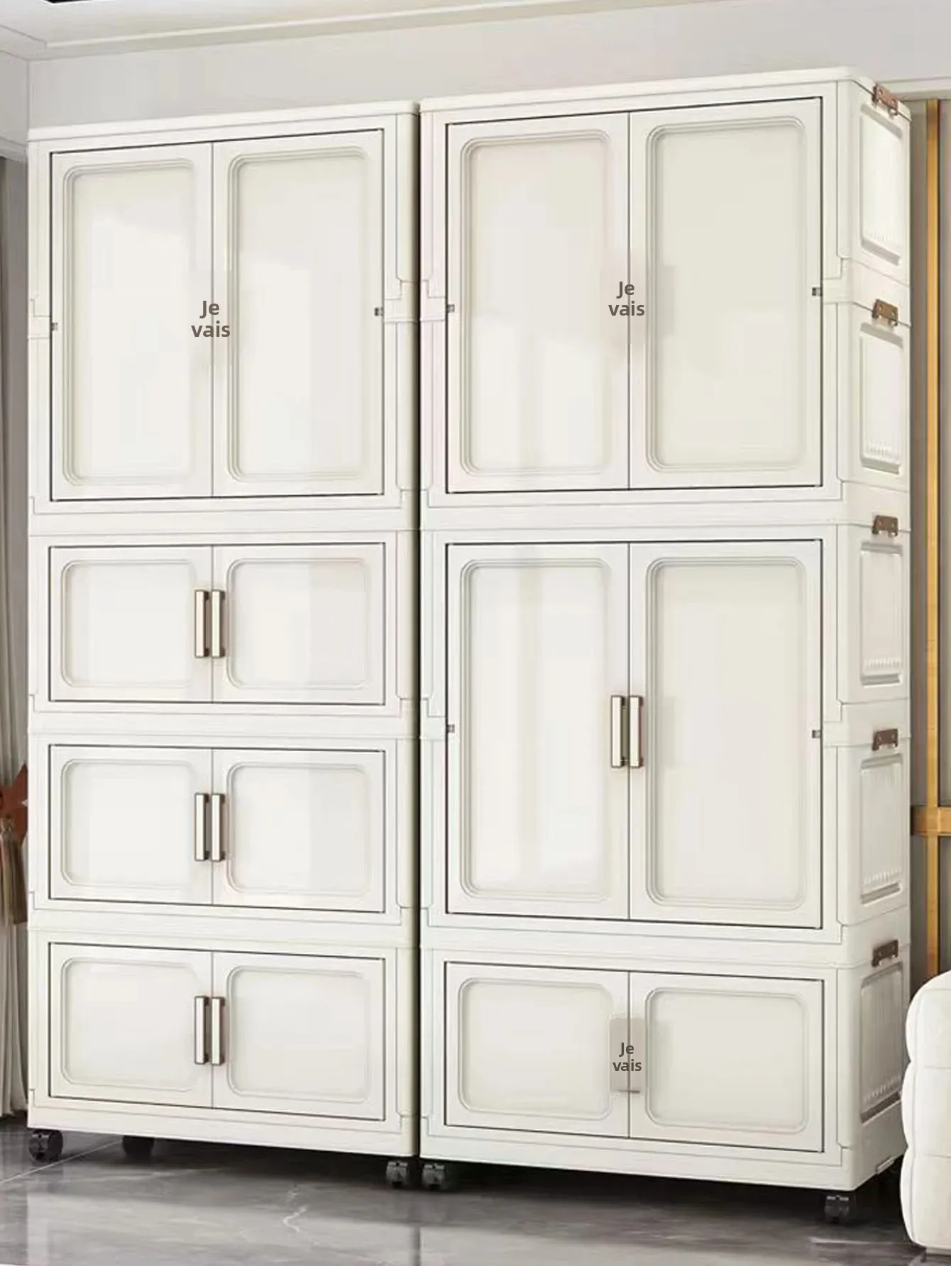 Armoire de rangement pliante, organisateur de placard multi-scènes – Solution d'organisation à domicile