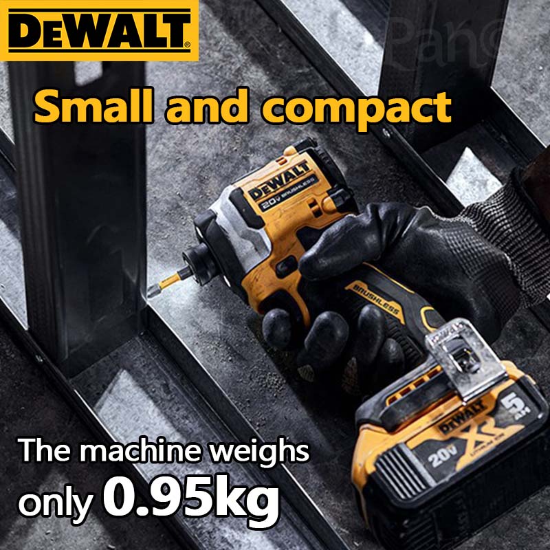 DEWALT wireless lithium battery brushless compact impact screwdriver electric drill single machine DCF850